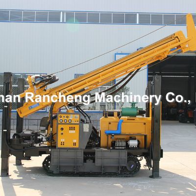 RCF350C 350m DTH حفرة عميقة آلة حفر الآبار المائية النيوماتيكية