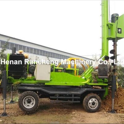 حفارة ركائز RCQ-10W هيدروليكية بالكامل - عمق 10 أمتار، سرعة دوران 2200 دورة في الدقيقة