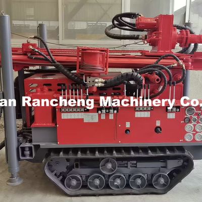 45-65r / min سرعة الدوران يوتشاي 180m RCF180S آلة حفر الآبار المائية الصغيرة