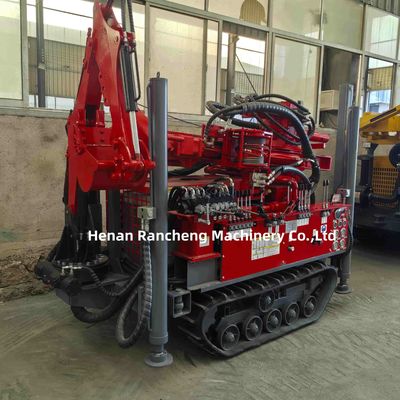 RCF180S آلة حفر الآبار المائية مع ذراع حفارة 0.8t لأنابيب 76mm/89mm