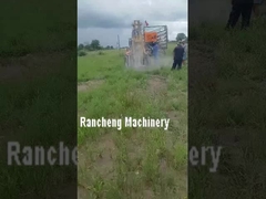 آلة حفر حفر عميقة 200 متر 40 حصان قوة مقطورة تركيب حفر