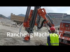 حفارة حفر سطحية هيدروليكية مفصولة (DTH) لعزم دوران 3200 نيوتن متر